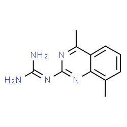 ChemSpider 2D Image | 1-(4,8-dimethylquinazolin-2-yl)guanidine | C11H13N5