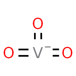 ChemSpider 2D Image | Trioxovanadate(1-) | O3V