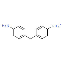 ChemSpider 2D Image | 4-(4-Aminobenzyl)anilinium | C13H15N2
