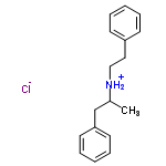 InChI=1/C17H21N.ClH/c1-15(14-17-10-6-3-7-11-17)18-13-12-16-8-4-2-5-9-16;/h2-11,15,18H,12-14H2,1H3;1H