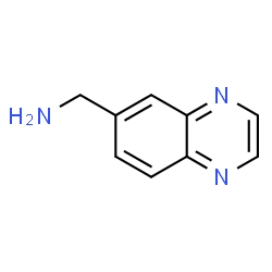 ChemSpider 2D Image | Quinoxalin-6-ylmethanamine | C9H9N3