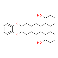 ChemSpider 2D Image | 11,11'-[1,2-Phenylenebis(oxy)]di(1-undecanol) | C28H50O4