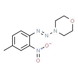 ChemSpider 2D Image | 4-[2-(4-Methyl-2-nitrophenyl)diazenyl]morpholine | C11H14N4O3