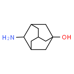 ChemSpider 2D Image | 4-Amino-1-adamantanol | C10H17NO