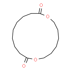 ChemSpider 2D Image | 1,8-Dioxacycloheptadecane-9,17-dione | C15H26O4