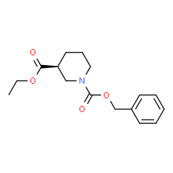 ChemSpider 2D Image | (S)-1-Benzyl 3-ethyl piperidine-1,3-dicarboxylate | C16H21NO4