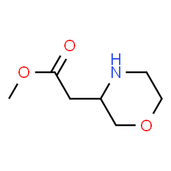 ChemSpider 2D Image | Methyl 3-morpholineacetate | C7H13NO3