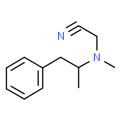 ChemSpider 2D Image | N-cyanomethylmethamphetamine | C12H16N2