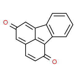 ChemSpider 2D Image | 1,5-Fluoranthenedione | C16H8O2