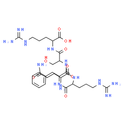 ChemSpider 2D Image | Glutaminylarginylphenylalanylserylarginine | C29H48N12O8