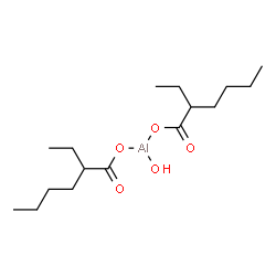 ChemSpider 2D Image | ALUMINUM 2-ETHYLHEXANOATE, BASIC | C16H31AlO5