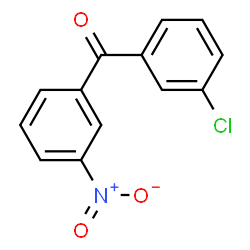 ChemSpider 2D Image | (3-Chlorophenyl)(3-nitrophenyl)methanone | C13H8ClNO3