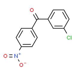 ChemSpider 2D Image | (3-Chlorophenyl)(4-nitrophenyl)methanone | C13H8ClNO3