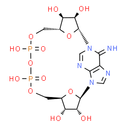 ChemSpider 2D Image | Cyclic ADP-ribose | C15H21N5O13P2