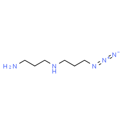 ChemSpider 2D Image | N-(3-Azidopropyl)-1,3-propanediamine | C6H15N5