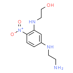 ChemSpider 2D Image | 2-[5-(2-Amino-ethylamino)-2-nitro-phenylamino]-ethanol | C10H16N4O3