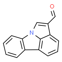 ChemSpider 2D Image | Pyrrolo[3,2,1-jk]carbazole-4-carbaldehyde | C15H9NO