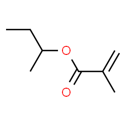 ChemSpider 2D Image | sec-Butyl methacrylate | C8H14O2