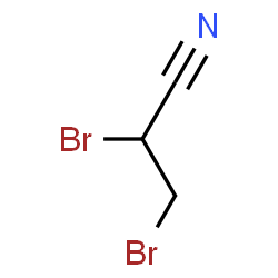 ChemSpider 2D Image | 2,3-Dibromopropanenitrile | C3H3Br2N
