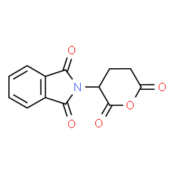 ChemSpider 2D Image | N-PHTHALOYL-D-GLUTAMIC ANHYDRIDE | C13H9NO5