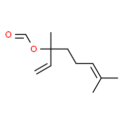 ChemSpider 2D Image | 3,7-Dimethyl-1,6-octadien-3-yl formate | C11H18O2