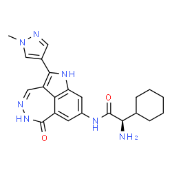 ChemSpider 2D Image | PF-477736 | C22H25N7O2