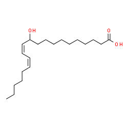 ChemSpider 2D Image | (12Z,14Z)-11-Hydroxy-12,14-icosadienoic acid | C20H36O3