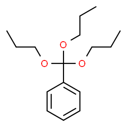 ChemSpider 2D Image | (Tripropoxymethyl)benzene | C16H26O3