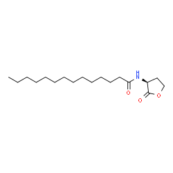 ChemSpider 2D Image | N-tetradecanoyl-L-Homoserine Lactone | C18H33NO3