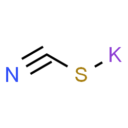 ChemSpider 2D Image | Potassium thiocyanate | CKNS