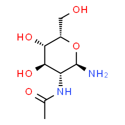 ChemSpider 2D Image | 2-Acetamido-2-deoxy-alpha-L-idopyranosylamine | C8H16N2O5
