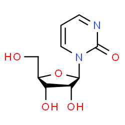 ChemSpider 2D Image | 1-(beta-D-Ribofuranosyl)-2(1H)-pyrimidinone | C9H12N2O5