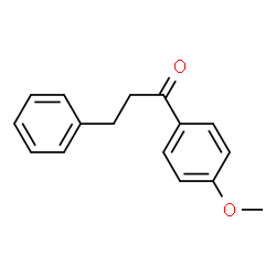 ChemSpider 2D Image | 4'-methoxy-3-phenylpropiophenone | C16H16O2