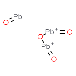 ChemSpider 2D Image | oxolead; oxo(oxoplumbanyliumyloxy)plumbanylium | O4Pb3