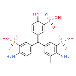 ChemSpider 2D Image | ACID FUCHSIN FREE ACID | C20H19N3O9S3