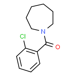 ChemSpider 2D Image | 1-Azepanyl(2-chlorophenyl)methanone | C13H16ClNO