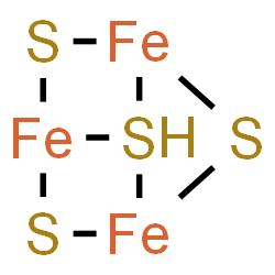 ChemSpider 2D Image | CSID:21542353 | Fe3S4