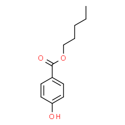 ChemSpider 2D Image | Pentylparaben | C12H16O3