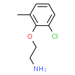 ChemSpider 2D Image | 2-(2-Chloro-6-methylphenoxy)ethanamine | C9H12ClNO