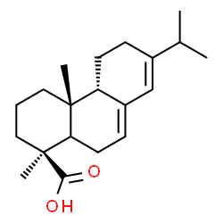 ChemSpider 2D Image | (5xi,9beta)-Abieta-7,13-dien-19-oic acid | C20H30O2