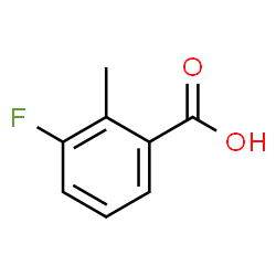 ChemSpider 2D Image | 3-Fluoro-2-methylbenzoic acid | C8H7FO2
