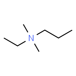 ChemSpider 2D Image | 1-[ethyl(dimethyl)-$l^{5}-azanyl]propane | C7H18N