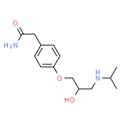 ChemSpider 2D Image | DL-Atenolol | C14H22N2O3