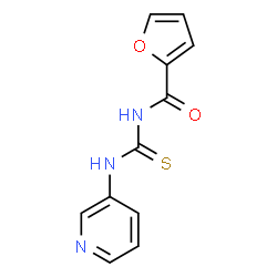 ChemSpider 2D Image | N-(3-Pyridinylcarbamothioyl)-2-furamide | C11H9N3O2S