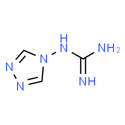 ChemSpider 2D Image | 1-(4H-1,2,4-Triazol-4-yl)guanidine | C3H6N6