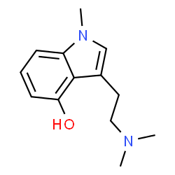 ChemSpider 2D Image | 1-Methylpsilocin | C13H18N2O