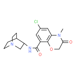 ChemSpider 2D Image | Azasetron | C17H20ClN3O3