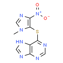 ChemSpider 2D Image | Azathioprine | C9H7N7O2S