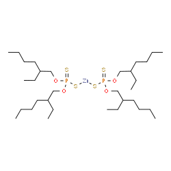 ChemSpider 2D Image | Zinc bis[O,O-bis(2-ethylhexyl) phosphorodithioate] | C32H68O4P2S4Zn