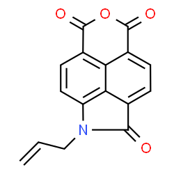 ChemSpider 2D Image | 1-Allylisochromeno[6,5,4-cde]indole-2,5,7(1H)-trione | C16H9NO4